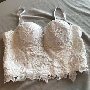 White Lacey bracelet